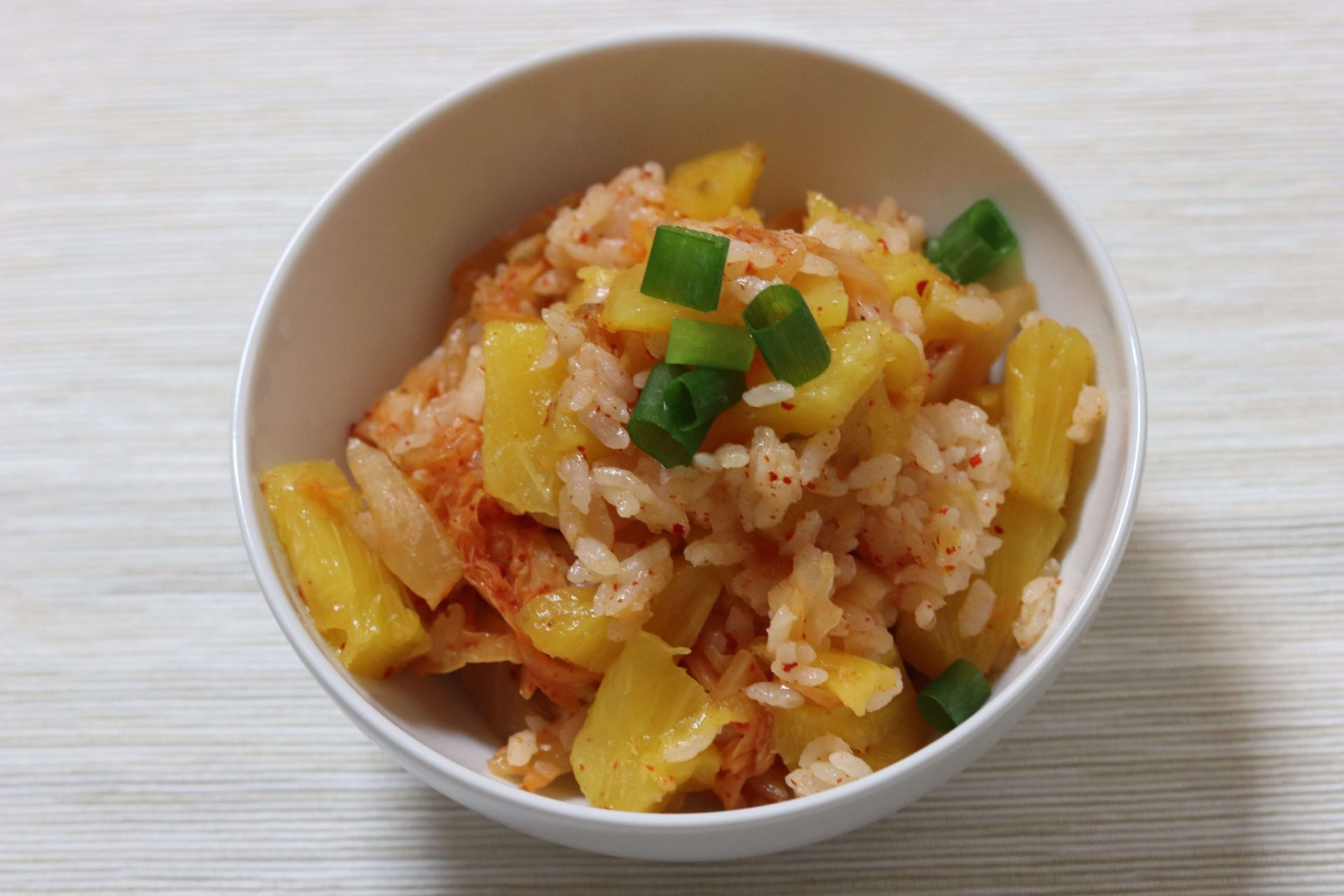 韓式泡菜鳳梨炊飯